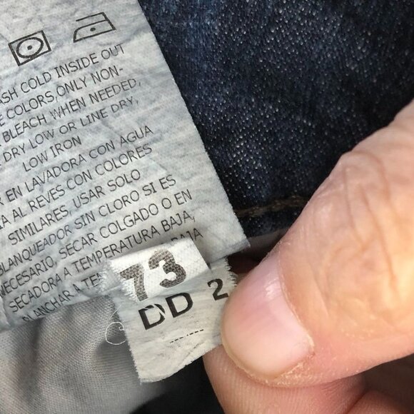 Riders By Lee Womens Jeans Size 16P Blue Denim Mid Rise Straight Leg Classic - Picture 10 of 14